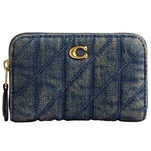 Coach Zip Around Card Case Wallet